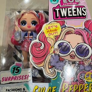 Chloe Pepper Tween Doll with Vibrant Pink Hair